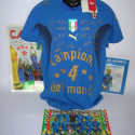 Maglia Italia riproduzione 2006 con autografi stampati A